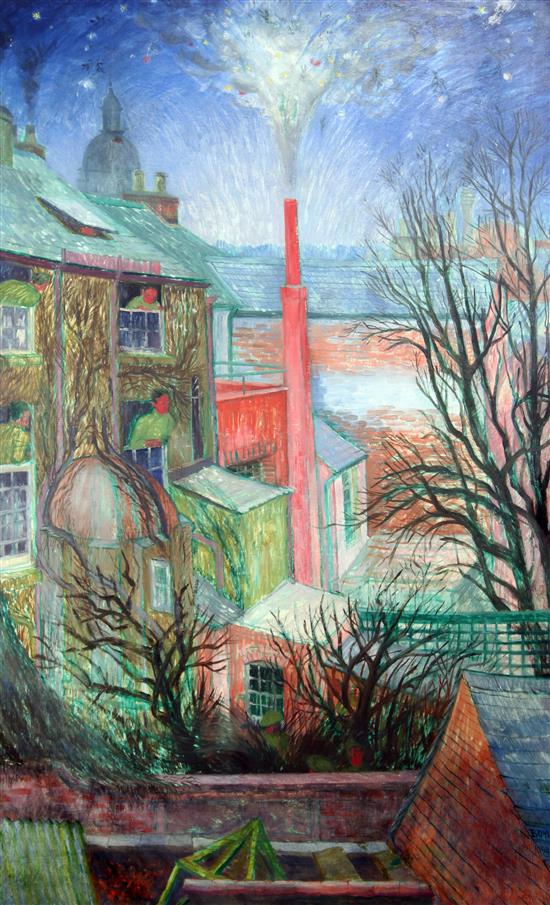 Alicia Boyle (b.1901) Before the Spring, 40 x 24in.